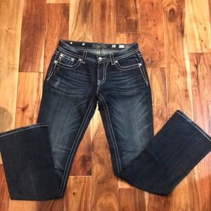 Miss Me Cross Embellished Jeans